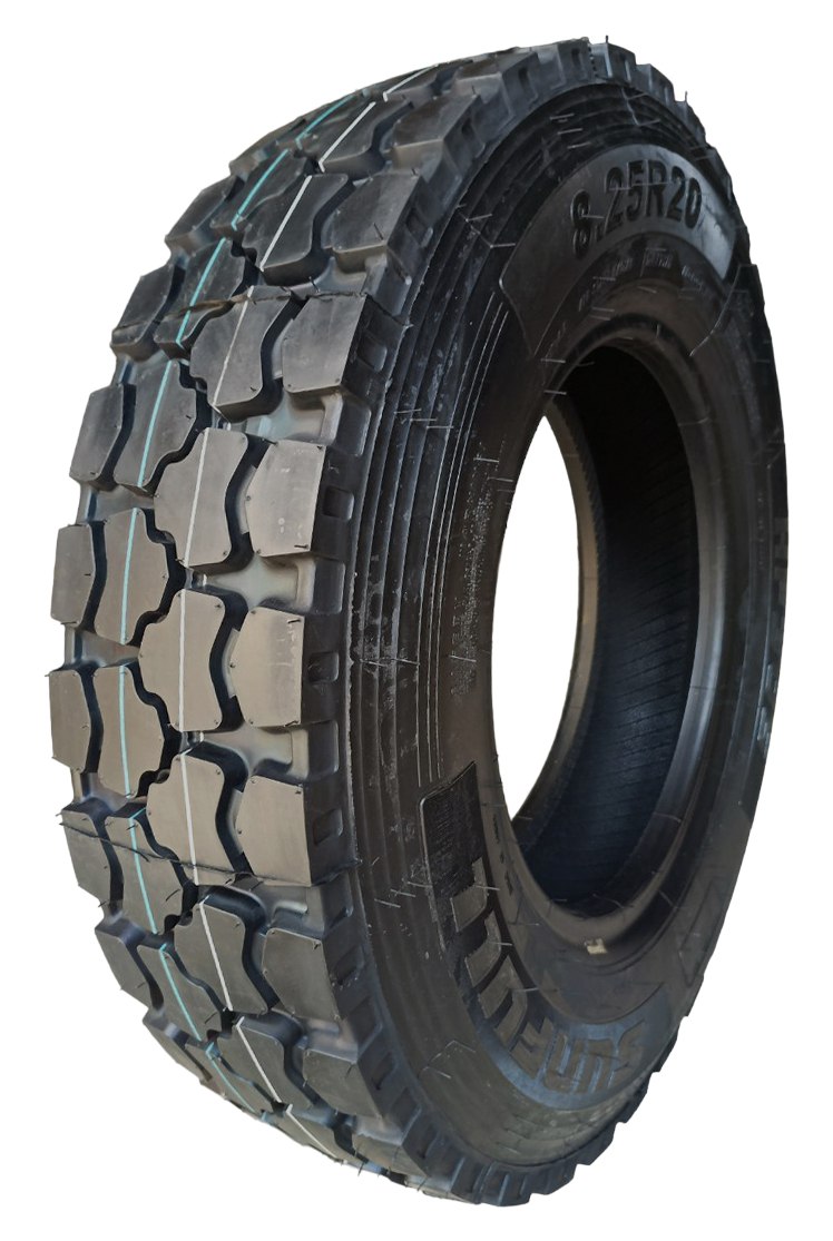 Шина вантажна SUNFULL 8,25R20 139/137K 16PR HF305 з камерою та обідною стрічкою